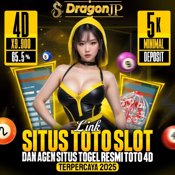 DRAGONJP : Situs Bandar Toto Togel 4D Online Terpercaya Jackpot Terbesar